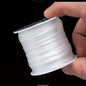 50 Meter Transparent Elastic Thread for Bracelets – Stretchable String for Beads & Jewelry Making