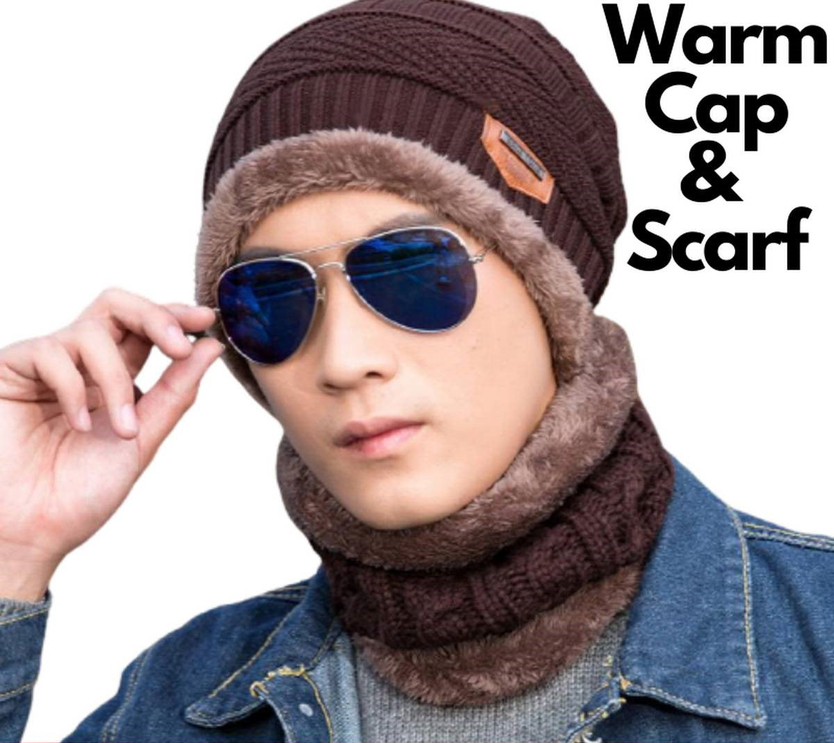 Winter Cap with Gloves Set – Warm, Stylish & Comfortable