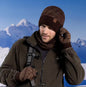 3 PCS Winter Hat & Scarf Set for Women & Men