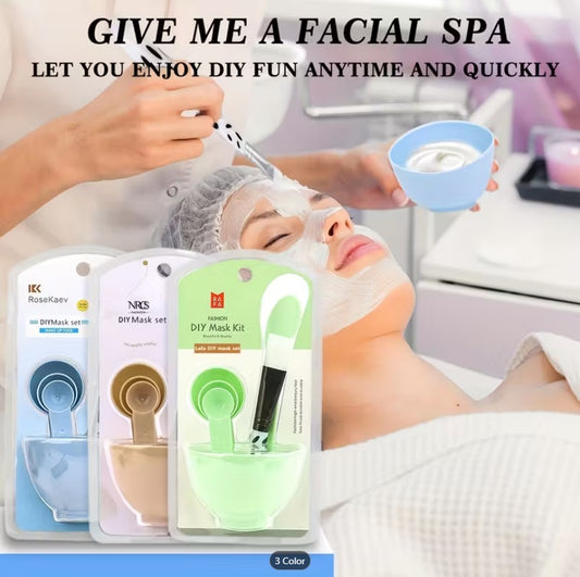 Professional DIY Facial Mask Mixing Bowl Set