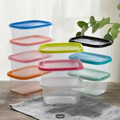 ( 7PC SET) IKEA STYLE FOOD CONTAINERS, THUMB LOCK FOOD CONTAINER, STACKABLE PLASTIC STORAGE BOXES