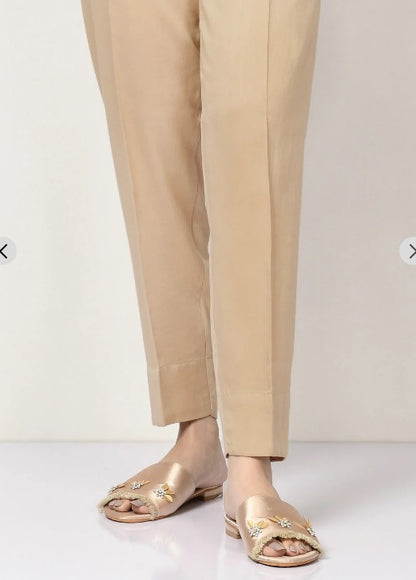 Trendy & Comfortable Trousers for Womenin black and white and beige (skin colour) – Ready-to-Wear, Winter & Summer Styles in Yumna's Collection