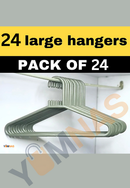 6 Pcs Plastic Clothes Hangers