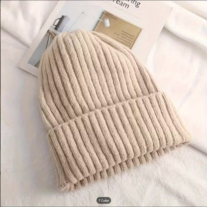 Cozy Knitted Beanie for Unisex Teens & Babies – Soft, Warm Winter Hat