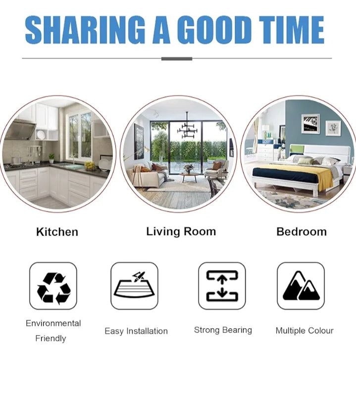 Multipurpose Wall Mounted Folding Table – Space-Saving Wooden Laptop & Office Desk for Home, Kitchen & Study