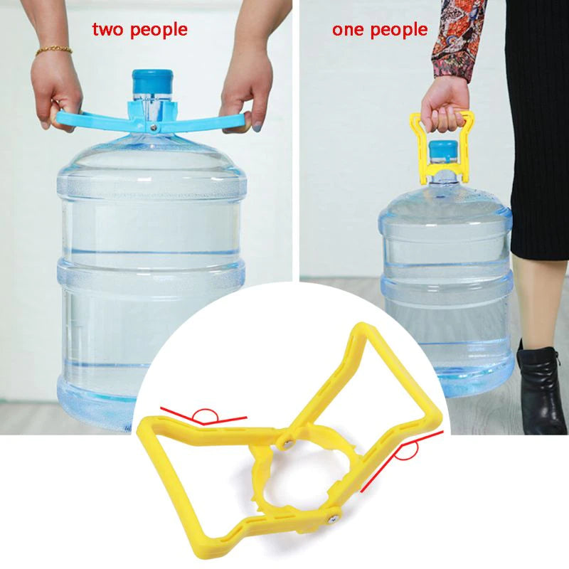 Premium Heavy-Duty Water Bottle Handle – Ergonomic Flat Carrier for 19–20 Liter Bottles | Durable & Easy-Lift Grip