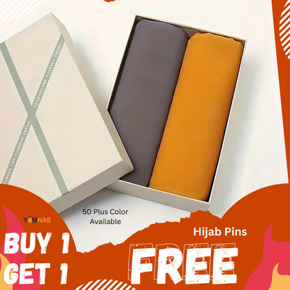 Hijab Set for Girls & Women – Premium Chiffon & Georgette Stoller Scarves | Lightweight, Breathable & Elegant Modest Fashion Hijabs for Daily & Party Wear
