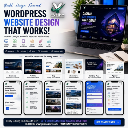 A+ Premium WordPress Website Design & Development Service | Built with Elementor & Gutenberg