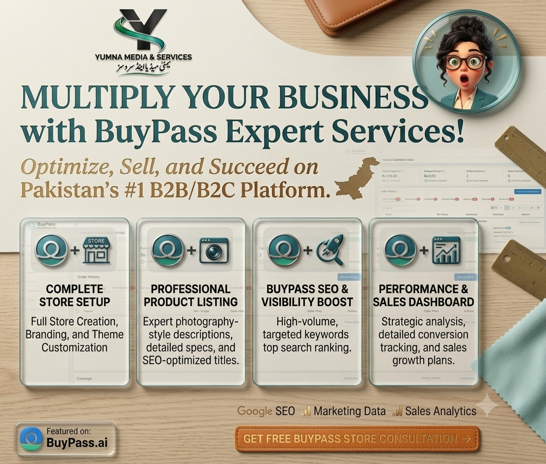 BuyPass influencer and e-commerce store