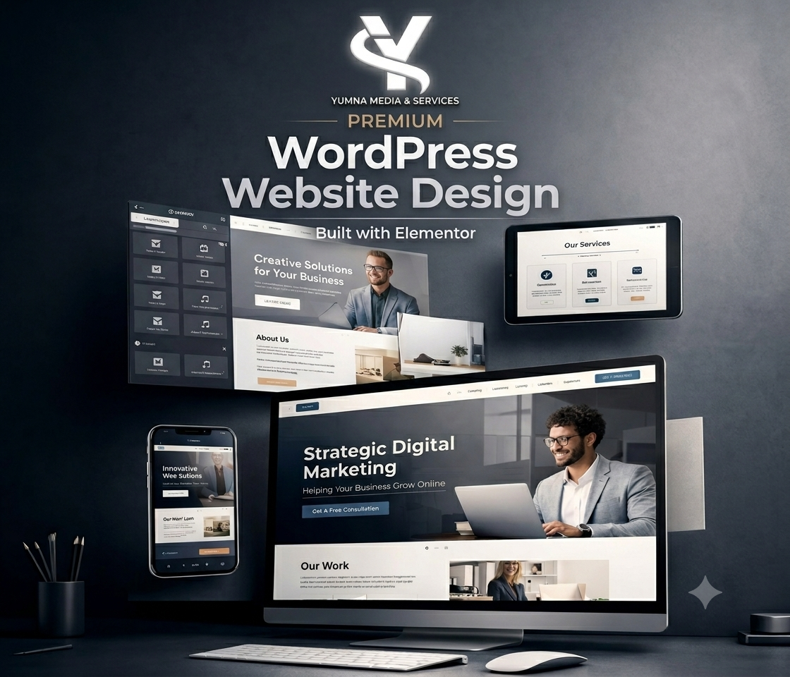 A+ Premium WordPress Website Design & Development Service | Built with Elementor & Gutenberg