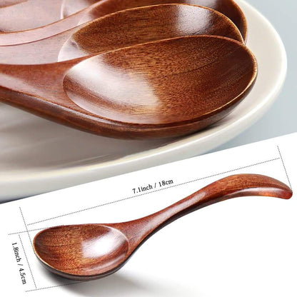 6 PCS Long Handle Multifunctional Plastic Spoons Set - Versatile Kitchen Tools