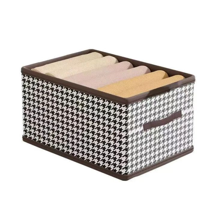 Foldable washable wadrobe Storage Box Folding Basket