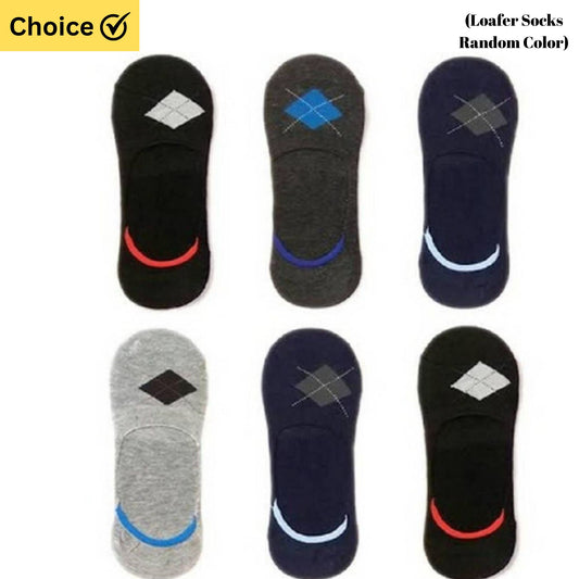 6 Pairs Soft Cotton Ankle Socks for Men & Women