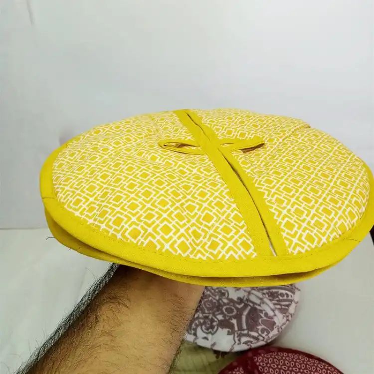 Zipper Roti Cover,handmade kitchen item,fabric hotpot,food warmer