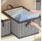 Foldable washable wadrobe Storage Box Folding Basket