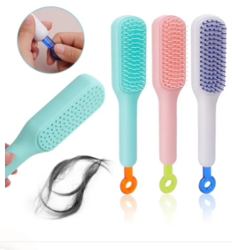 Telescopic Comb Magic Comb, Hair Scalp Cleaning Comb Home Anti-static Hair Comb Cleaning Hair Brush