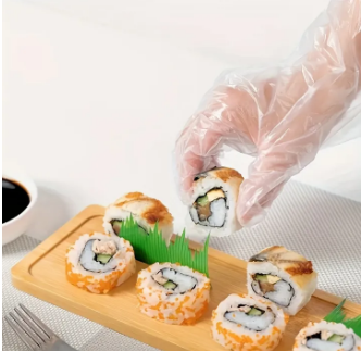 100pcs Multi-Purpose Disposable Gloves - Perfect for Cooking, Food Service & Hair Dyeing | Transparent PP Material | Ideal for Boat & Home & Restaurant Use
