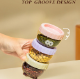 Spice Jars Set | Airtight Grocery Jar for Kitchen Storage | Masala Storage Jar | Kitchen Accessories Jar | Kitchen Jar Storage | Airtight Snack Jar | Transparent Plastic Container Set | Kitchen Organizers | Grocery Jars for Pulses, Spices & More