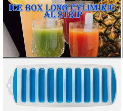 Pop up Ice tray Long Cylindeical Silicone Stick Shaped Mould Chocolate Jelly Ice Cubes Summer