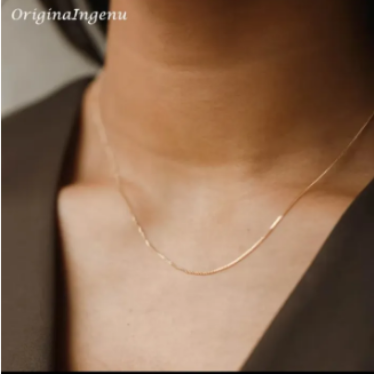 Golden Plated Chain For Women