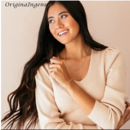 Golden Plated Chain For Women