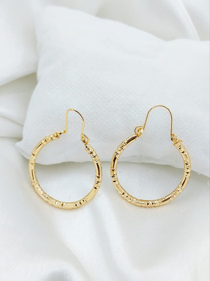 Bali Style Earing Gold Plated Jewelry for Women & Girls