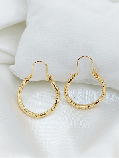 Bali Style Earing Gold Plated Jewelry for Women & Girls