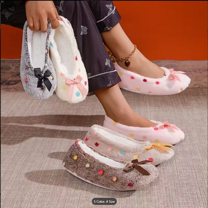 Cozy Women’s Slip-On Plush Shoes