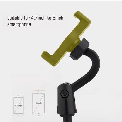 Adjustable Mobile Phone Holder Stand – 360° & 180° Rotation | Universal Desk Mount for All Smartphones