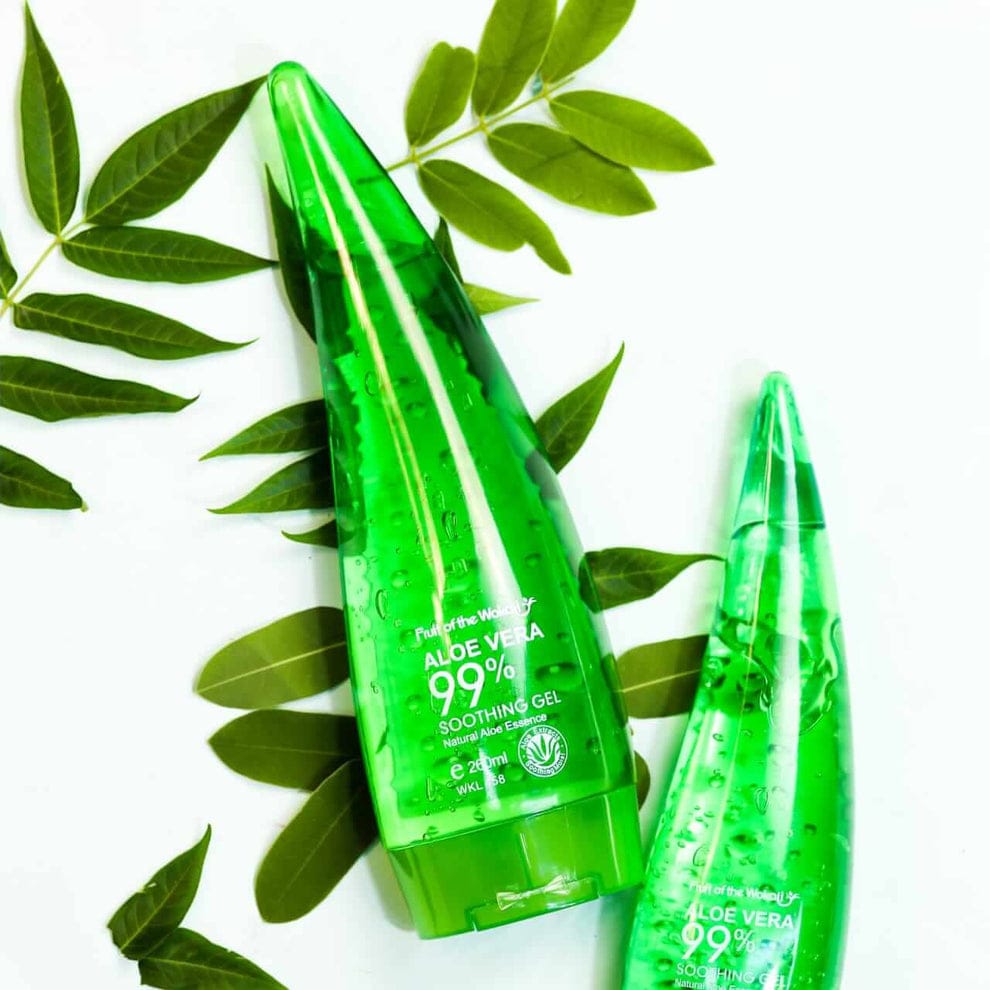 Korean Pure Aloe Vera Gel 120ml – 99% Soothing Gel for Face, Skin & Hair
