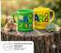 Cartoon Glasses – 250ml Unbreakable Plastic Cups for Kids – Cartoon Printed Tumblers with Premium Quality and Unremovable Prints – Perfect Drinking Glasses for Toddlers and Children.