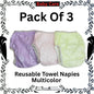 1 pcs baby reusable soft nappy rash free and environment friendly