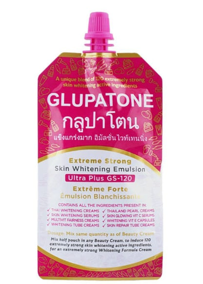 Glupatone Ultra Plus GS-120 Extreme Strong Skin Whitening Emulsion 50ml