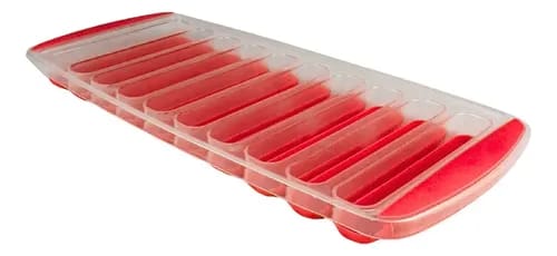 Silicone Ice Cube Tray Mold 10 Grid Finger Design for Water Bottles and Pudding Molds