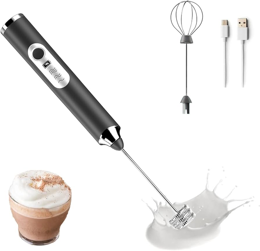 2-in-1 Electric Coffee Beater & Grinder