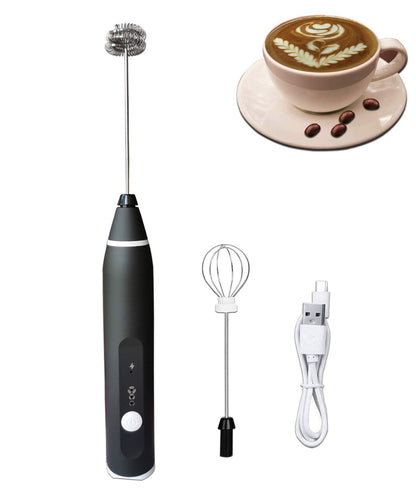 2-in-1 Electric Coffee Beater & Grinder
