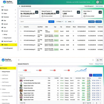 BuyPass influencer and e-commerce store