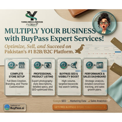 BuyPass influencer and e-commerce store