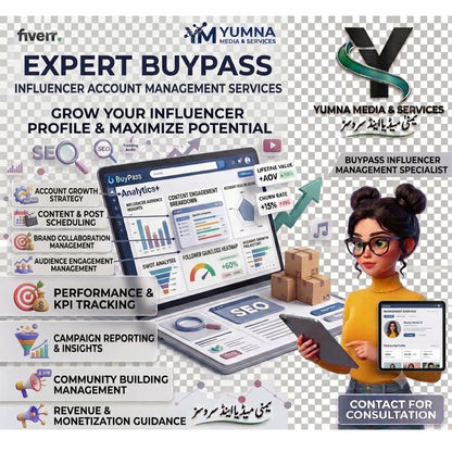 BuyPass influencer and e-commerce store