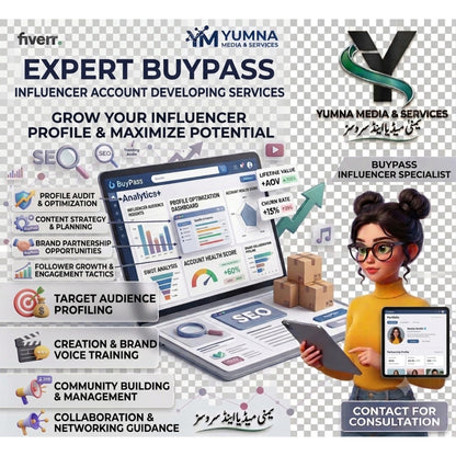 BuyPass influencer and e-commerce store