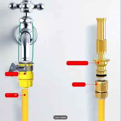 High Pressure Brass Hose Nozzle