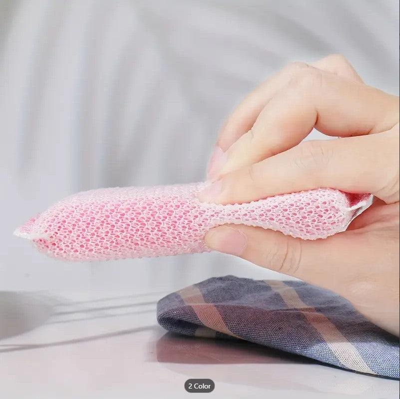 Colorful Non-Scratch Kitchen Sponges | Double-Sided & Reusable