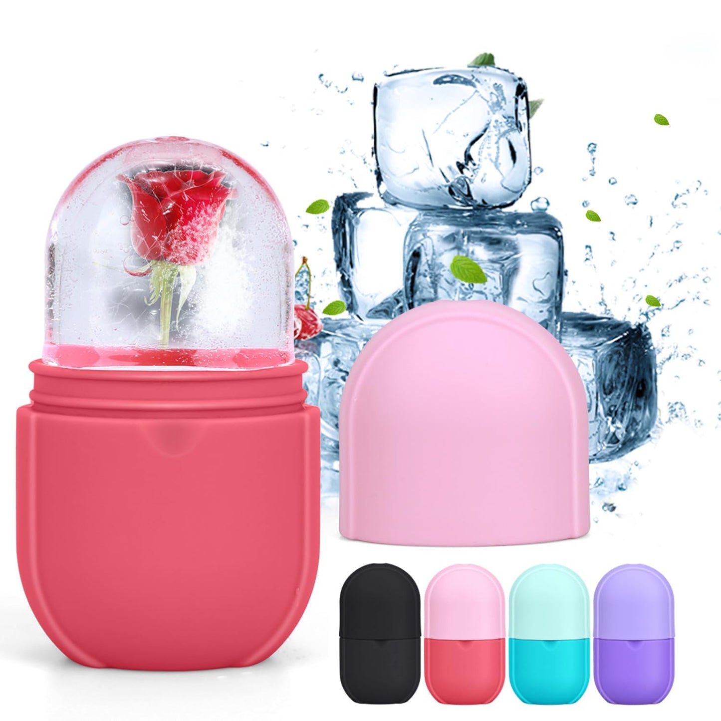 Silicone Cube Facial Ice Roller