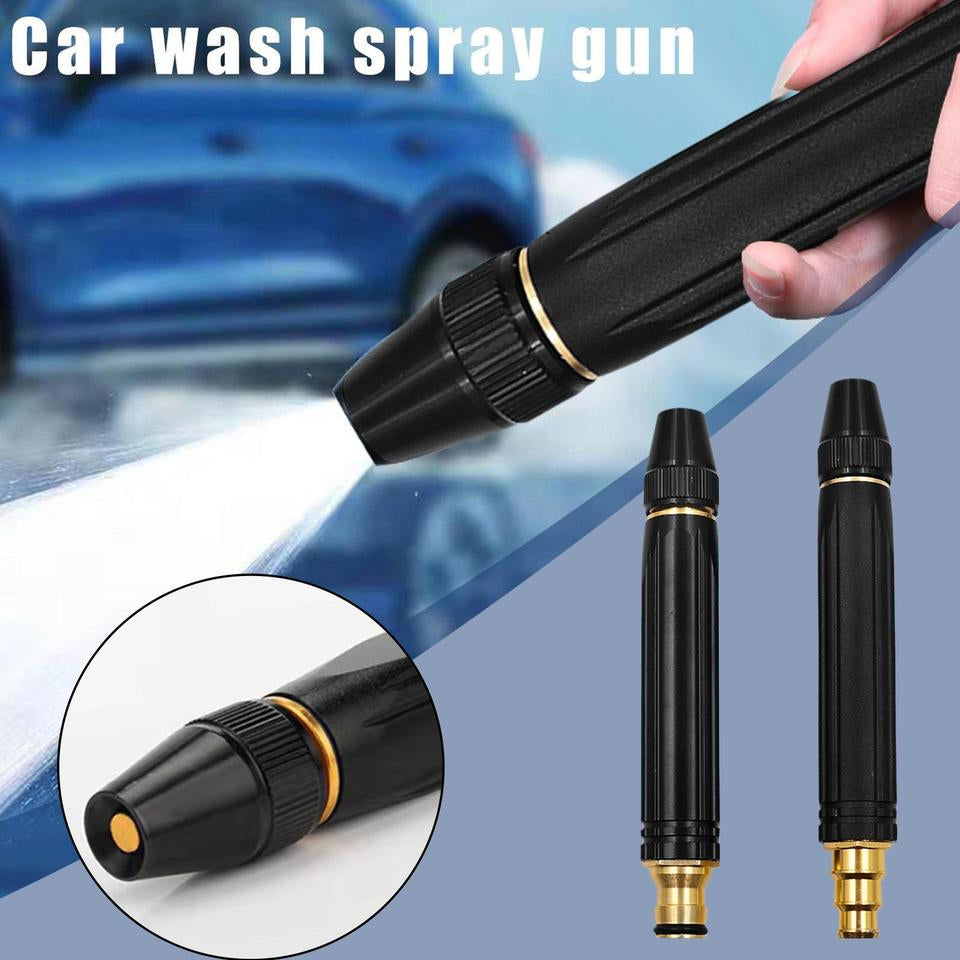 High Pressure Water Spray Nozzle Power Washer Spray Gun for Car Wash, Garden, Lawn Watering | Adjustable Multi Spray Modes Hose Pipe Water Gun Irrigation Tool Plastic