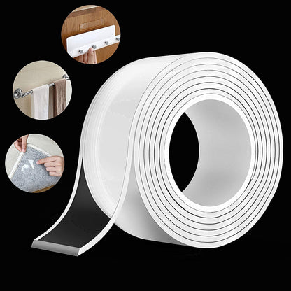 PACK OF 2 Washable Traceless Nano Adhesive Tape