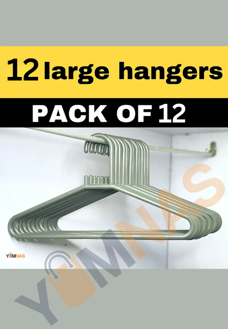 6 Pcs Plastic Clothes Hangers