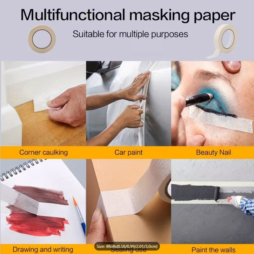 Multi Size Painting Masking Tape