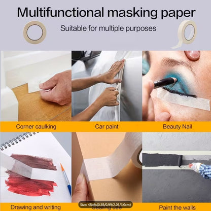 Multi Size Painting Masking Tape