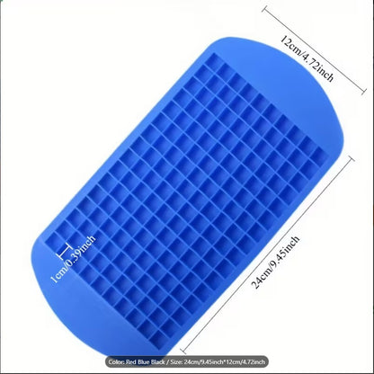 (PACK OF 4) 160 Grids Mini Ice Cube Maker Mold