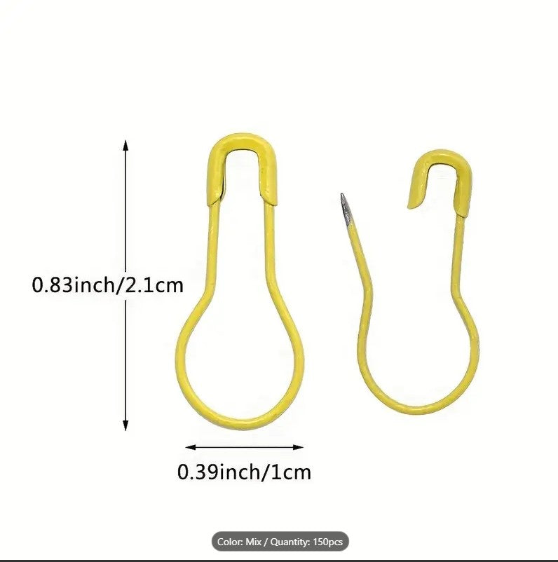 Colorful Coilless Safety Bulb Pins